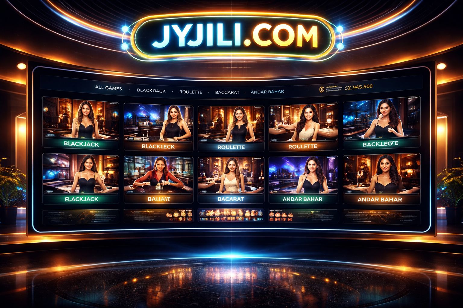 JYJILI COM Casino | Live Tables, Roulette & Card Rooms